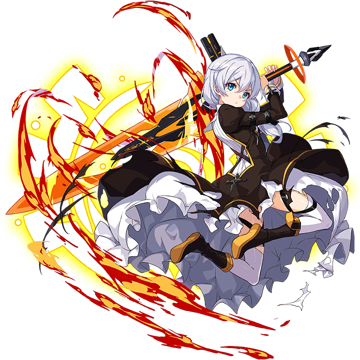 Theresa 6 Full - Honkai Impact 3 Nuns Art (720x720), Png Download
