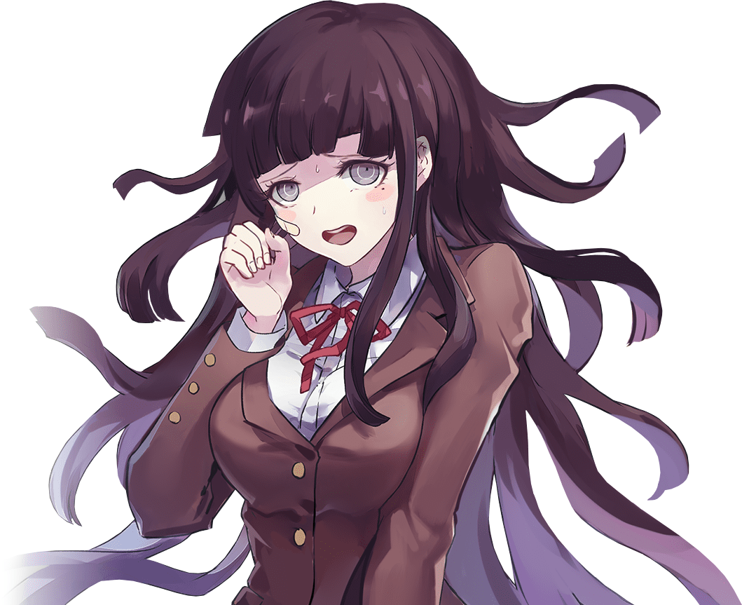 Official Art Of Mikan From The Dr3 X Gun Girls School - Tsumiki Danganronpa 3 The End Of Kibougamine Gakuen (1059x863), Png Download