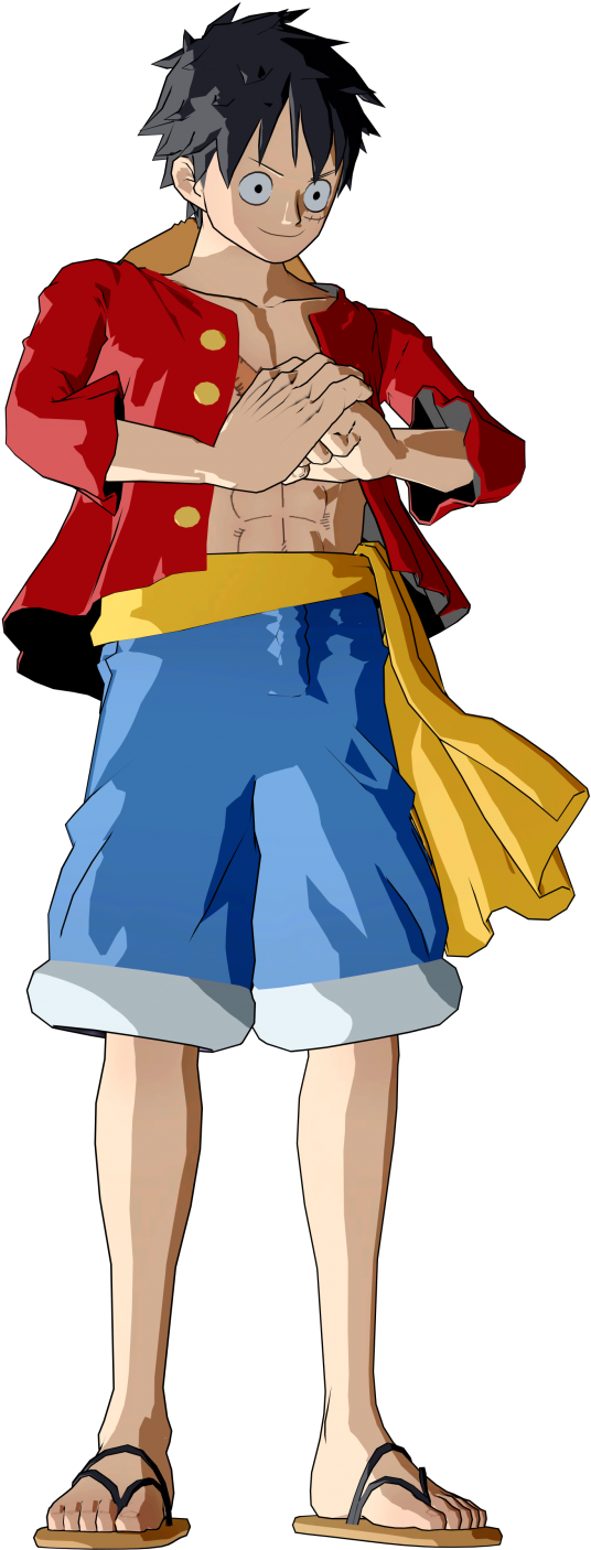 Monkey D - Luffy - Cartoon (1600x1600), Png Download