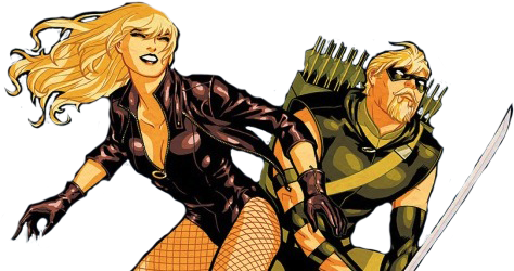 Green Arrow And Black Canary - Green Arrow / Black Canary #9 (527x250), Png Download