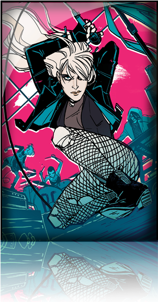 Image - Lady Gaga Black Canary (428x600), Png Download