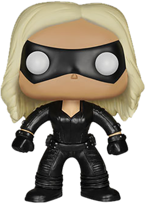 Television Black Canary - Funko Dc Comics Pop Vinyl Black Canary (400x400), Png Download