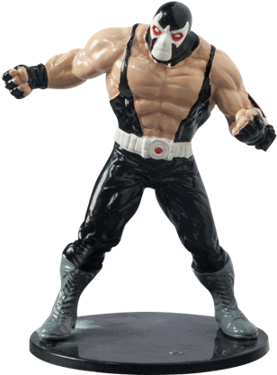 Dc Villain Bane Statue - Batman Bane Dc Comics 4-inch Mini-statue (415x415), Png Download