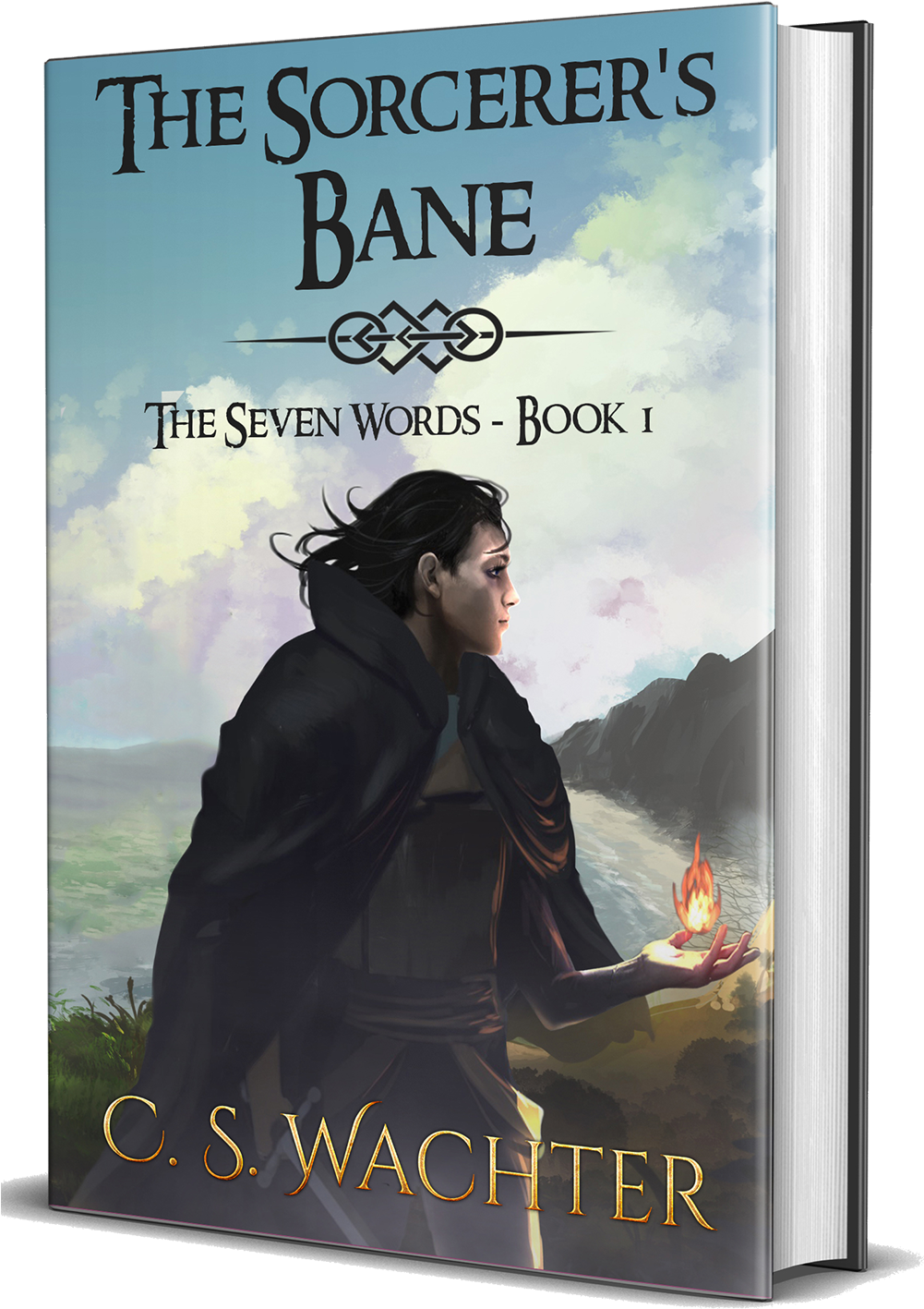 First 6 Chapters Of “the Sorcerer's Bane” Are Free - Actions Speak V2 By Scripture Wall Art Black Vinyl (1000x1504), Png Download