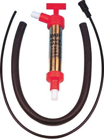 Ideal For Small Engine And Gearbox Oil Drain - Jabsco 34060-0010 Little Pal Utility Hand Pump (353x471), Png Download