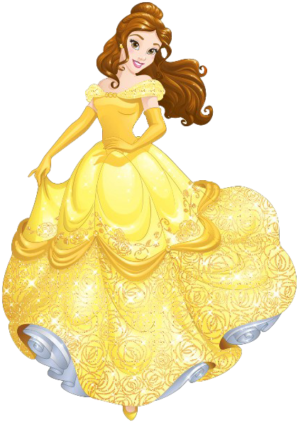 Gallery Disney Belle - Disney Princess Glitter Belle Wand (265x480), Png Download