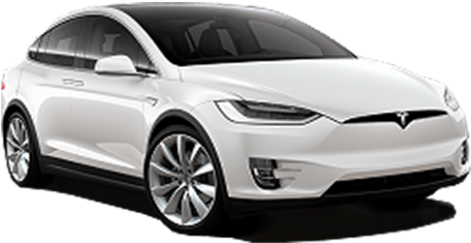 Rent A Tesla Today - Tesla Model X Png (470x271), Png Download