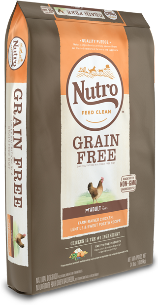 Nutro Grain Free Dog Food (640x640), Png Download