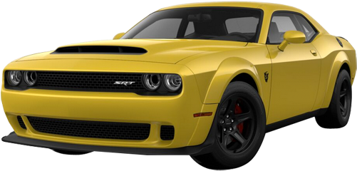 2018 Dodge Challenger Srt Demon Srt Demon 2-door Rwd - 2018 Dodge Challenger Srt Hellcat Png (750x350), Png Download