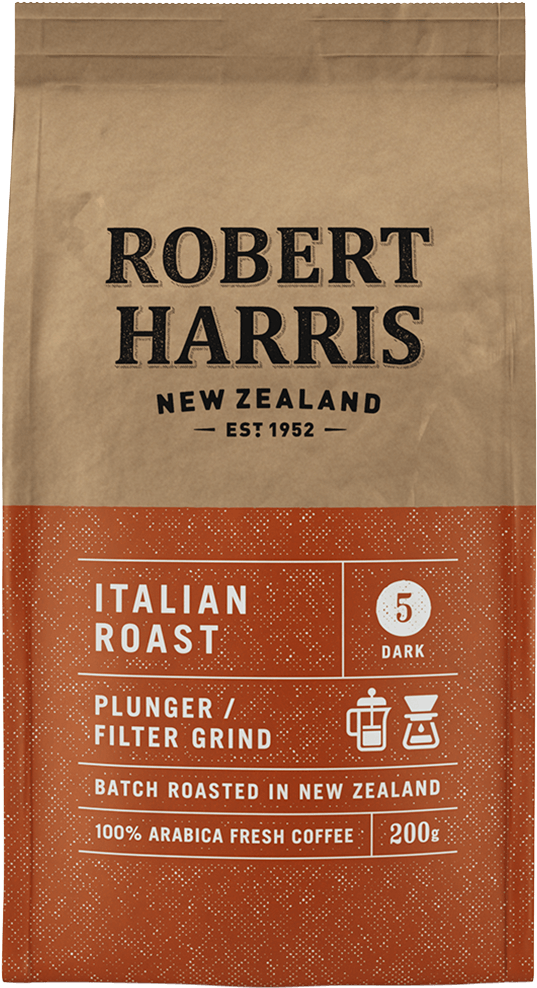 Fresh Plunger / Filter Grind Italian Roast - Robert Harris Coffee (1920x1080), Png Download