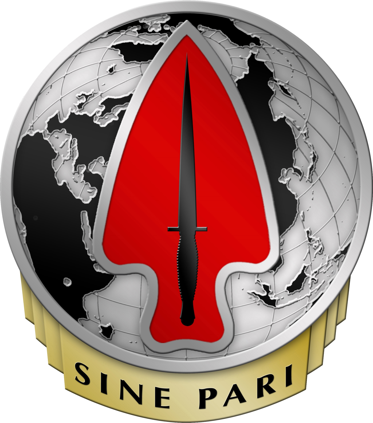 Army Special Operations Logo (1200x1360), Png Download