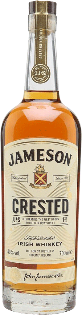 Jameson Crested Irish Whiskey - Jameson Crested Blended Irish Whiskey (266x1024), Png Download