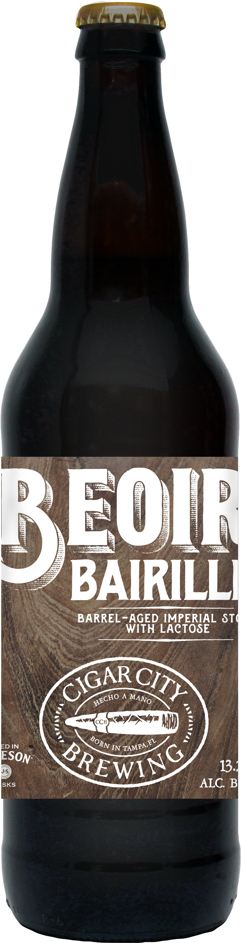 Rich And Robust, This Beer Celebrates Jameson's Caskmates - Badel Lavov Png (975x3096), Png Download