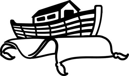 Noah's Ark - Noah's Ark Clip Art (500x297), Png Download