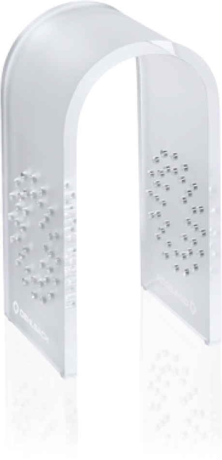 Transparent Acrylic Painting Awesome Oehlbach Art No - Oehlbach Hp Stand Support De Casque Transparent Accessoire (1200x1200), Png Download