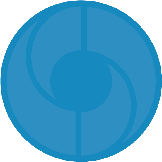 Banner Blue Circle Bg - Tag Circle Png (554x560), Png Download