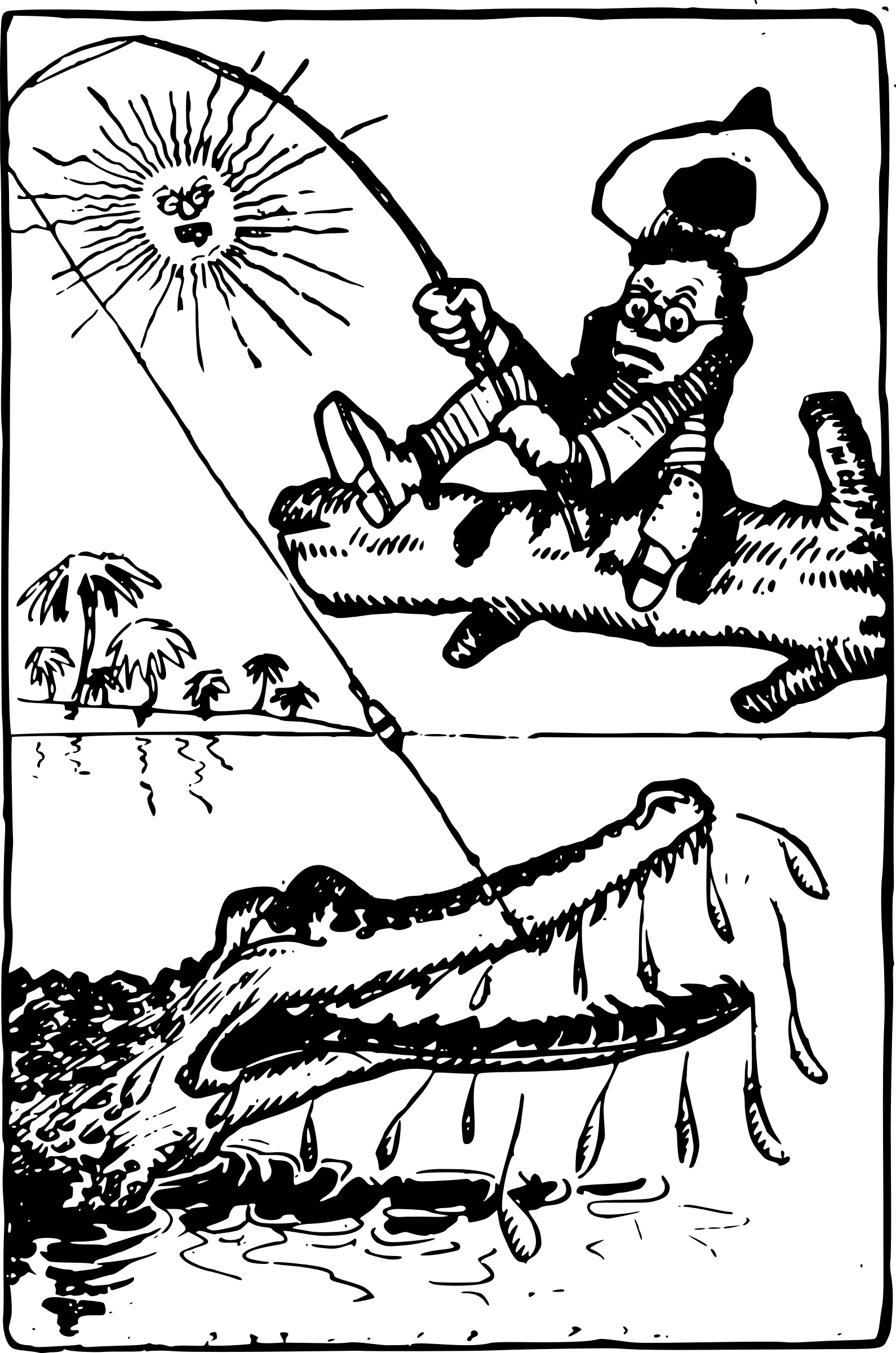 This Free Icons Png Design Of Fishing (1590x2400), Png Download