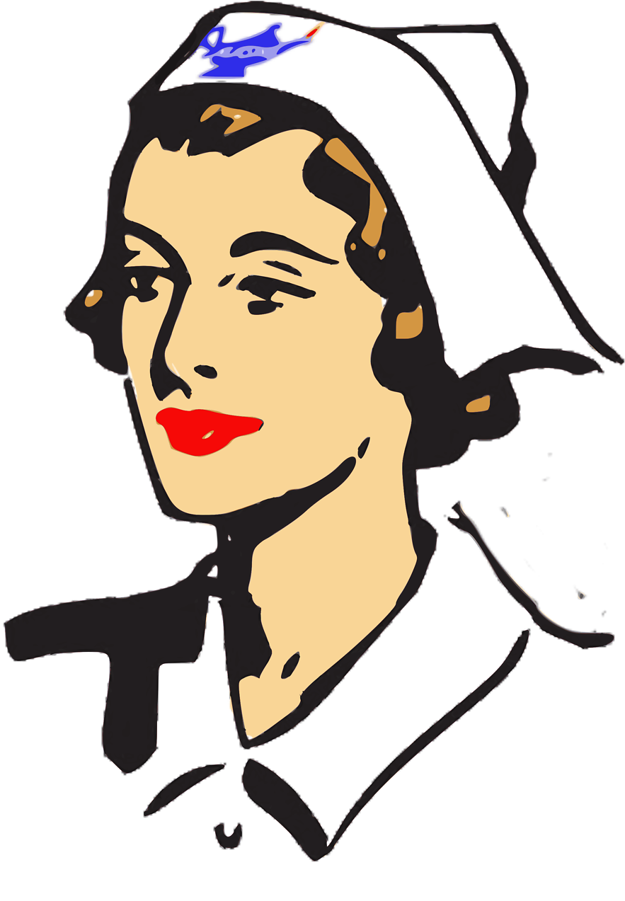 Nurse Clipart Transparent Background - War Nurse Clipart (958x1272), Png Download