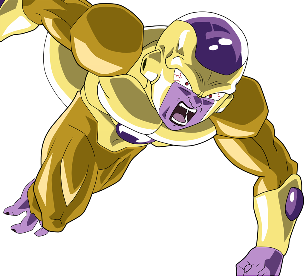 Golden Frieza Render By Xantrogamerx - Dragon Ball Z Dokkan Freezer (1024x922), Png Download