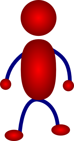Stick Man Parent (312x593), Png Download
