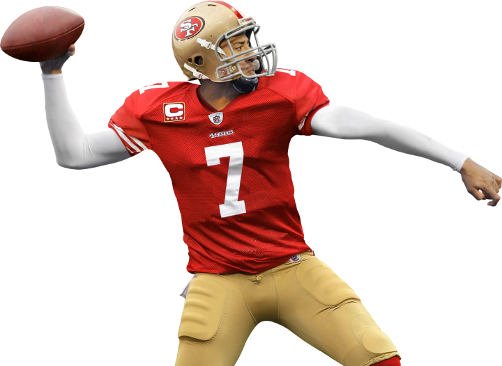 Colin Kaepernick Png - Colin Kaepernick Cut Out (720x526), Png Download