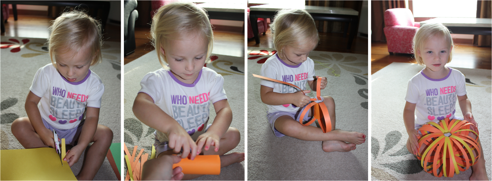For The Stem We Rolled Up Some Brown Paper And Taped - Toddler (1600x590), Png Download