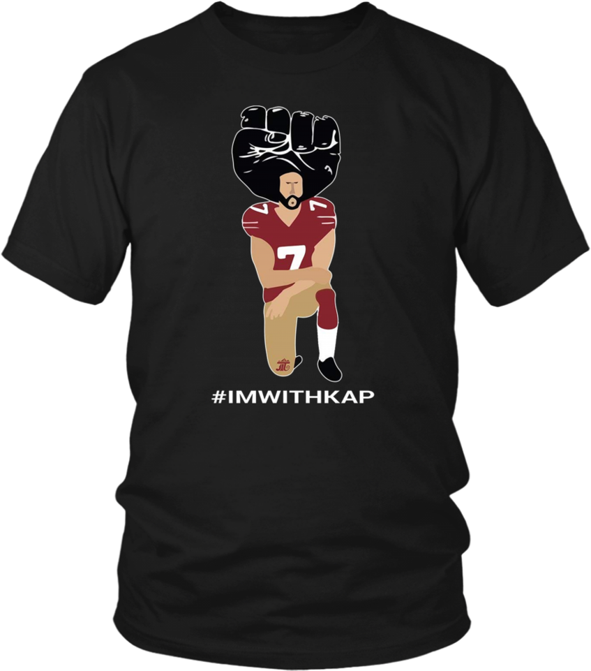 Kneeling Colin Kaepernick - 30th Birthday Shirts For Him (960x960), Png Download