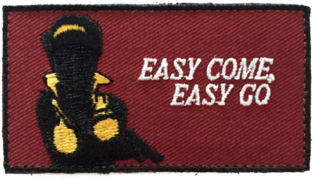 Easy Come, Easy Go - Cowboy Bebop Patch (480x439), Png Download