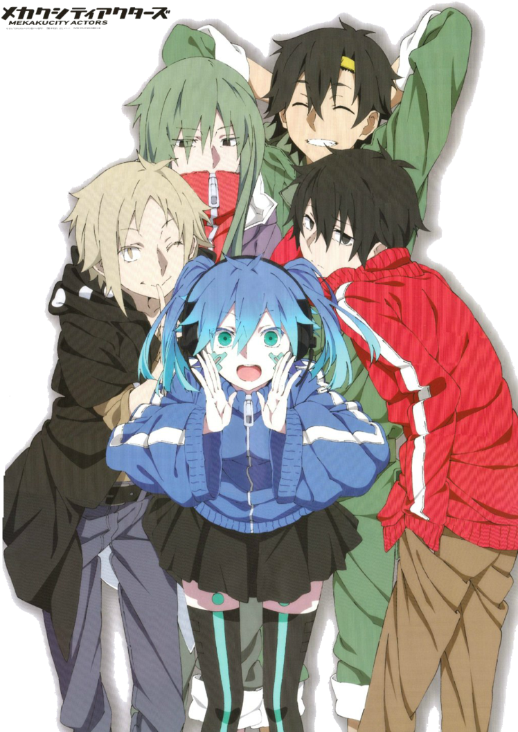 [mekaku City Actors] Vocaloid Cosplay, Kagerou Project, - Mekakucity Actors (751x1064), Png Download