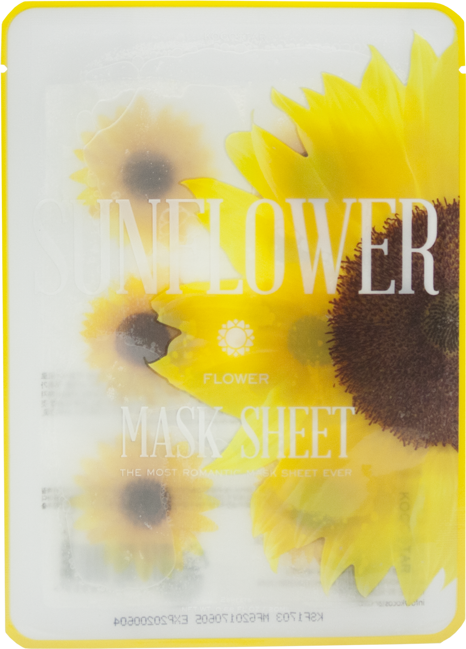 Kocostar Sun Flower Mask Sheet (1400x1400), Png Download