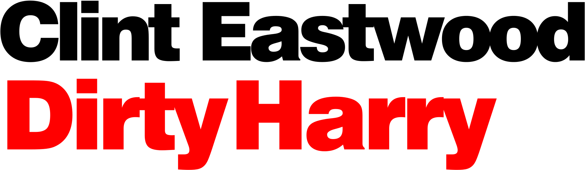 Open - Dirty Harry Dvd (2000x699), Png Download