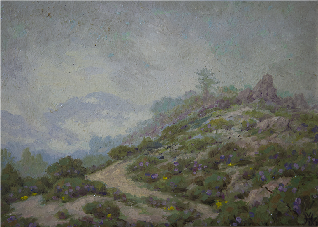 Harry Victor Law [1866-1952] California Impressionist - Painting (1400x1400), Png Download