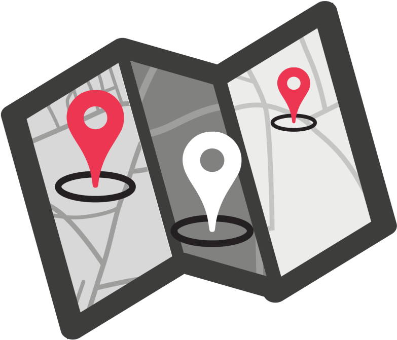 Put A Little Trust In The Algorithm - Cartoon Maps Icon Png (1024x1024), Png Download