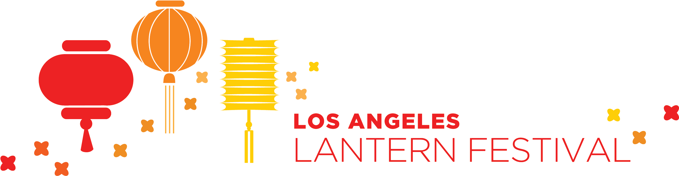 Los Angeles Lantern Festival - Lantern Festival California 2017 (2856x780), Png Download