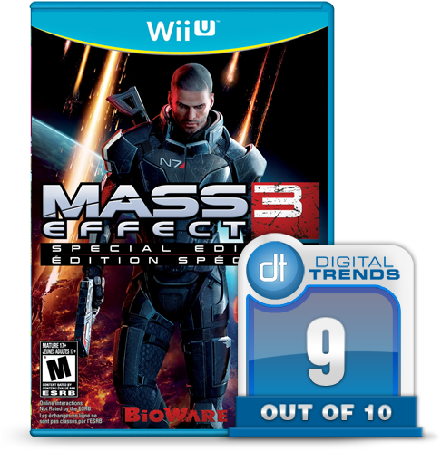 Mass Effect 3 Wii U Scoregraphic - Electronic Arts Mass Effect 3 Wii U (500x510), Png Download