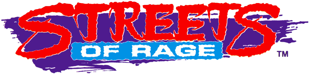 Streets Of Rage Logo (1024x300), Png Download
