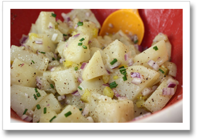 The Best Potato Salad I've Ever Made Or Eaten Outside - Potato Salad (420x302), Png Download