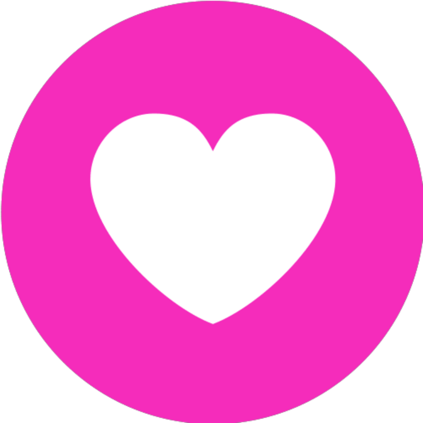 Heart Like Instagram Facebook Snapchat Ilikeit Ilikethi - People Icon Png Pink (1024x1024), Png Download