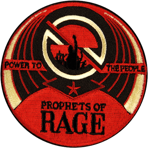 Power To The People Patch - Prophets Of Rage (vinyl) Lp (500x682), Png Download