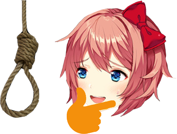 > - Sayori Thonk - Sayori Ddlc (597x434), Png Download