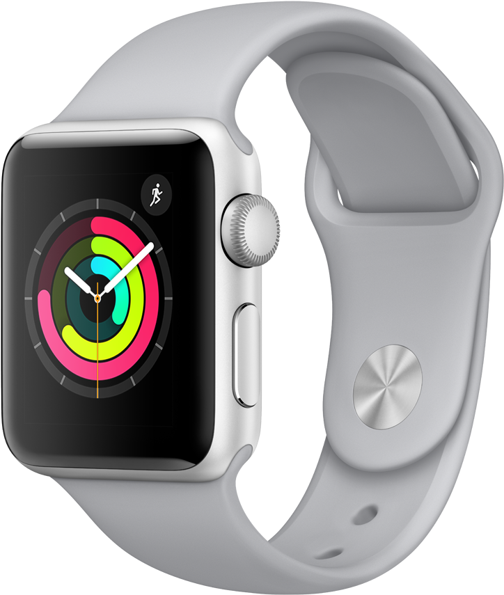Apple Watch Png - Stainless Steel Apple Watch Series 4 (893x1024), Png Download
