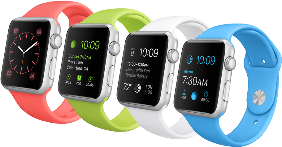 Apple Watch - Apple Watch Series 3 Silver (1000x520), Png Download
