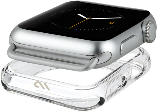 Apple Watch 38mm Clear Naked Tough Bumper - New Accessories For Apple Watch (600x600), Png Download