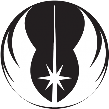 Jedi Gobo - Jedi Order Logo (400x400), Png Download