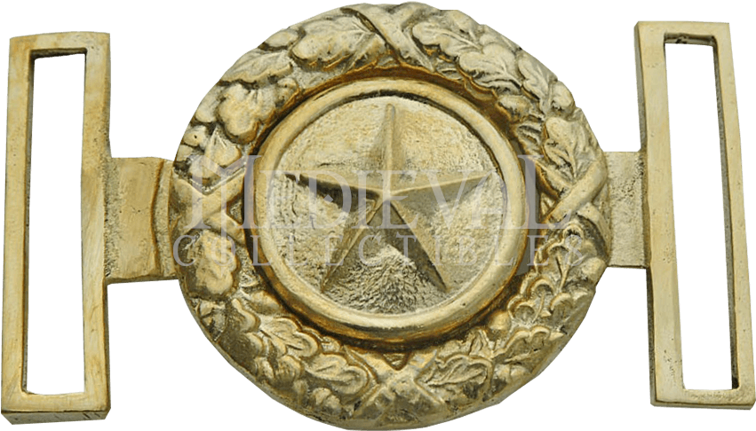 Gold Texas Star And Wreath Belt Buckle - Szco Supplies Texas Star Csa Belt Buckle (850x850), Png Download