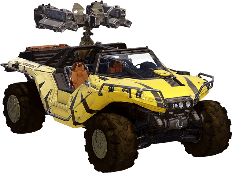 Halo 5 Guardians Hog Wild - Halo 5 Rocket Warthog (900x697), Png Download