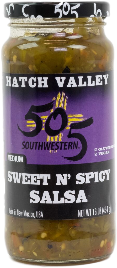 505 Southwestern Salsa, Green Chile, Medium - 16 Oz (1365x2048), Png Download