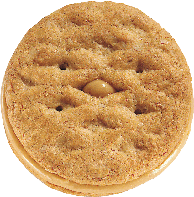 Peanut Butter Sandwich - Girl Scout Cookies Flavors (704x700), Png Download