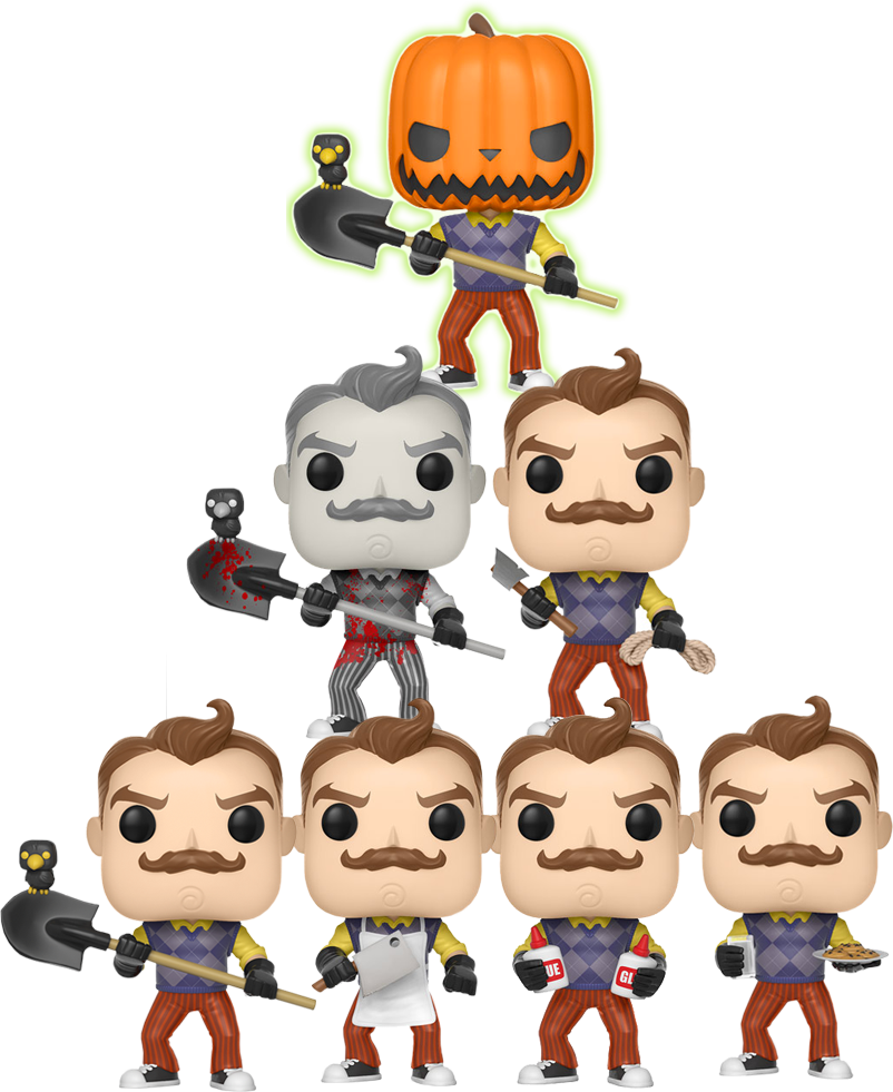 Hello - Funko Pop Hello Neighbor (802x981), Png Download
