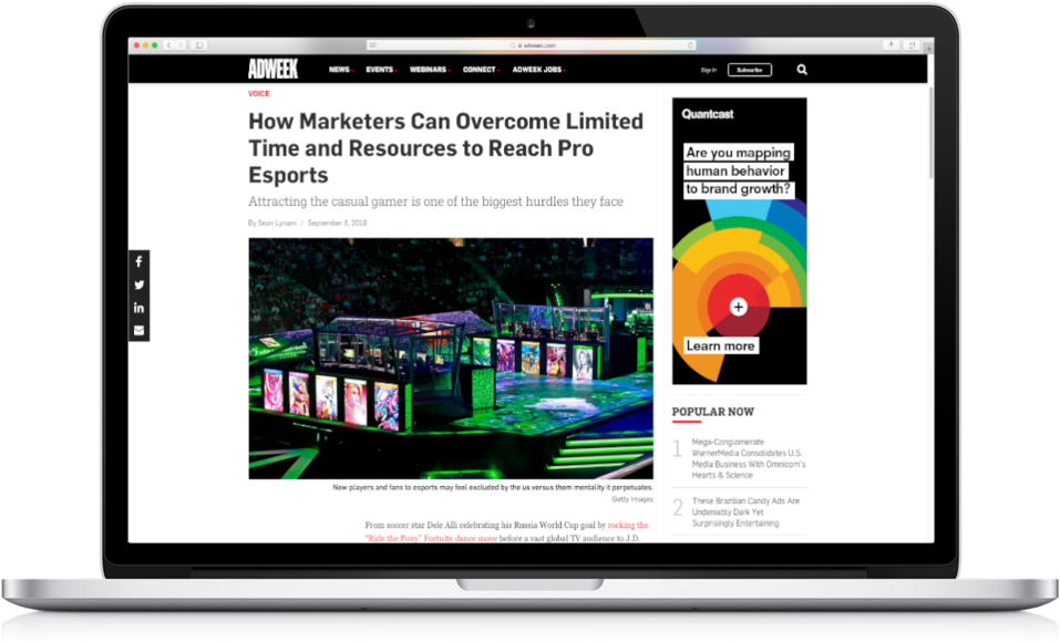 Glow Adweek Esports - Electronics (1000x600), Png Download